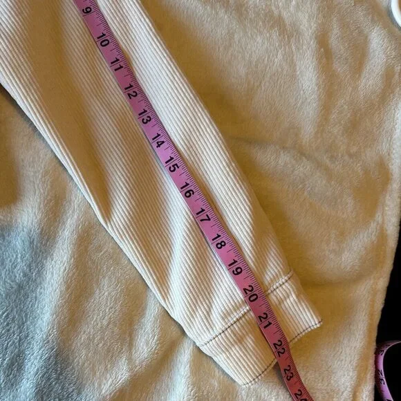 Hollister Kids Corduroy Cropped Jacket Girl Power Girly Small Cream Y2K Preppy - Picture 9 of 10